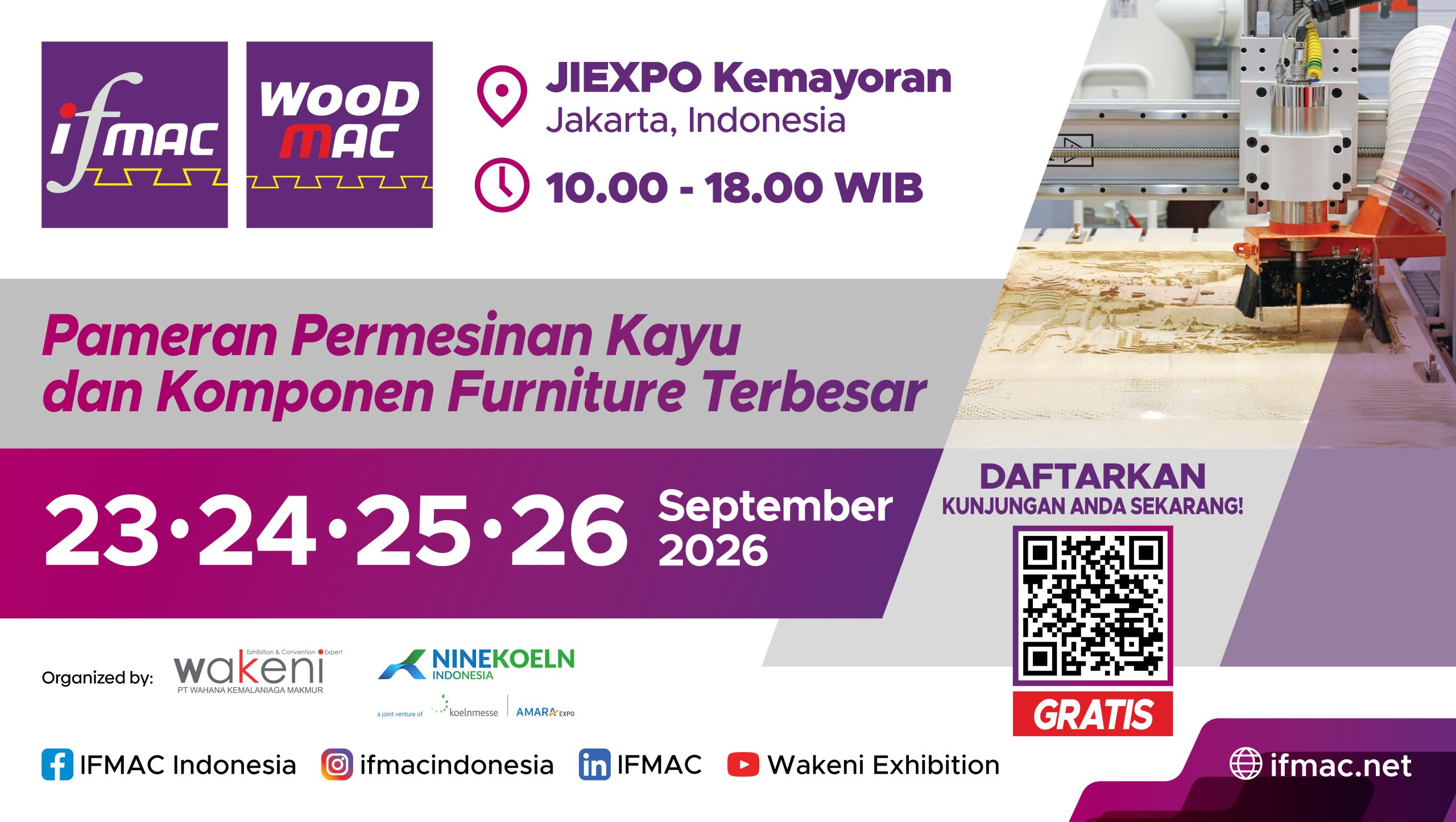 IFMAC WOODMAC 2026 Siap Digelar,